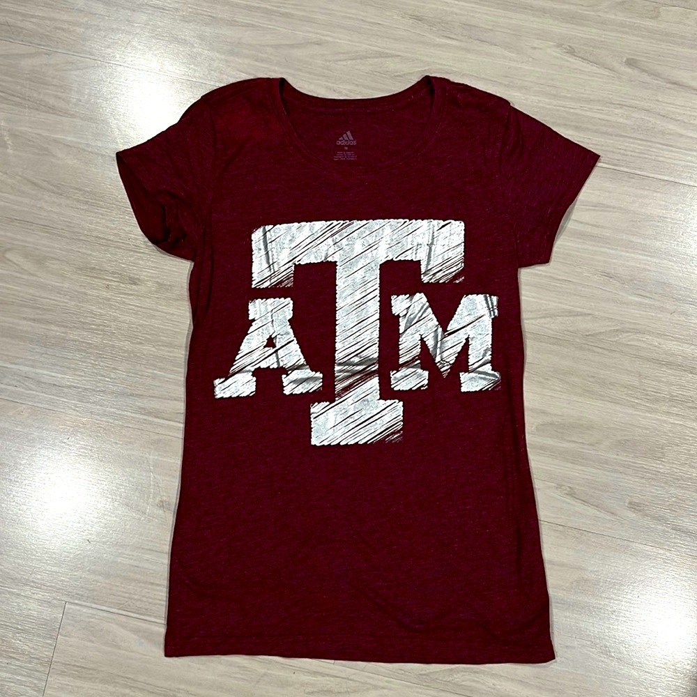 Texas A&M Adidas T-shirt